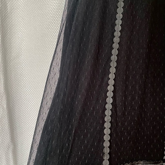 Torrid Black Sheer Lace Maxi Skirt - Picture 2 of 4